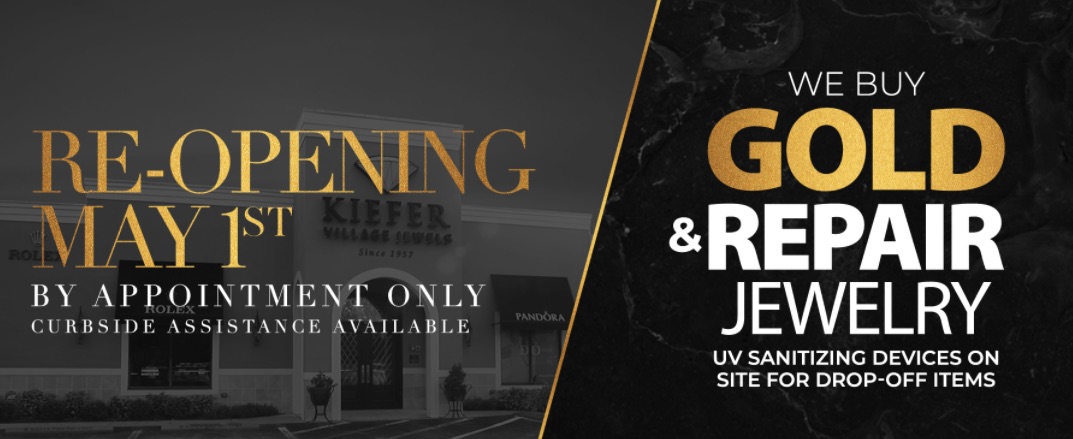 Kiefer Jewelers Is Re-Opened!